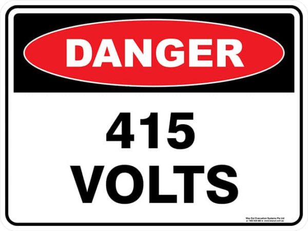 Danger 415 Volts 1
