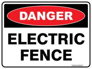 Danger Electric Fence